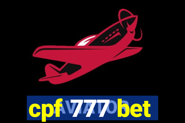 cpf 777 bet