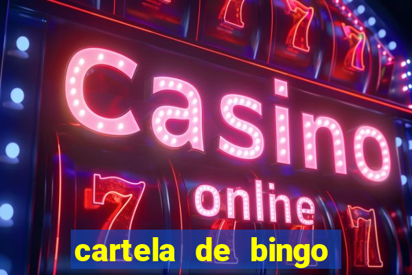 cartela de bingo ate 50 para imprimir