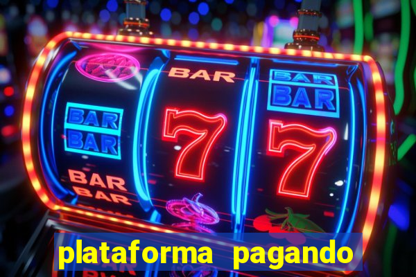 plataforma pagando muito fortune tiger