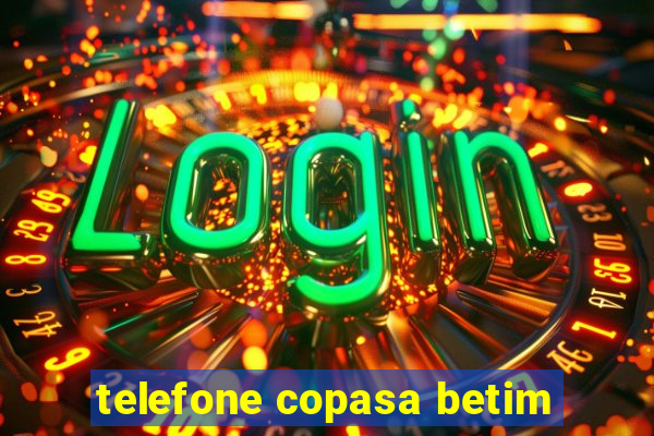 telefone copasa betim