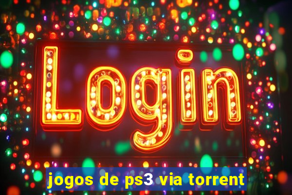 jogos de ps3 via torrent