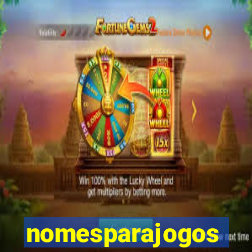 nomesparajogos