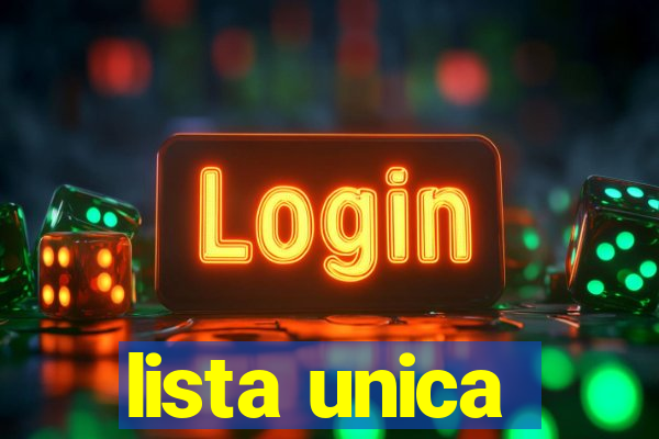 lista unica