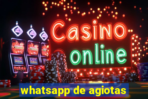 whatsapp de agiotas